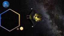 The Webb Telescope orbiting the Sun