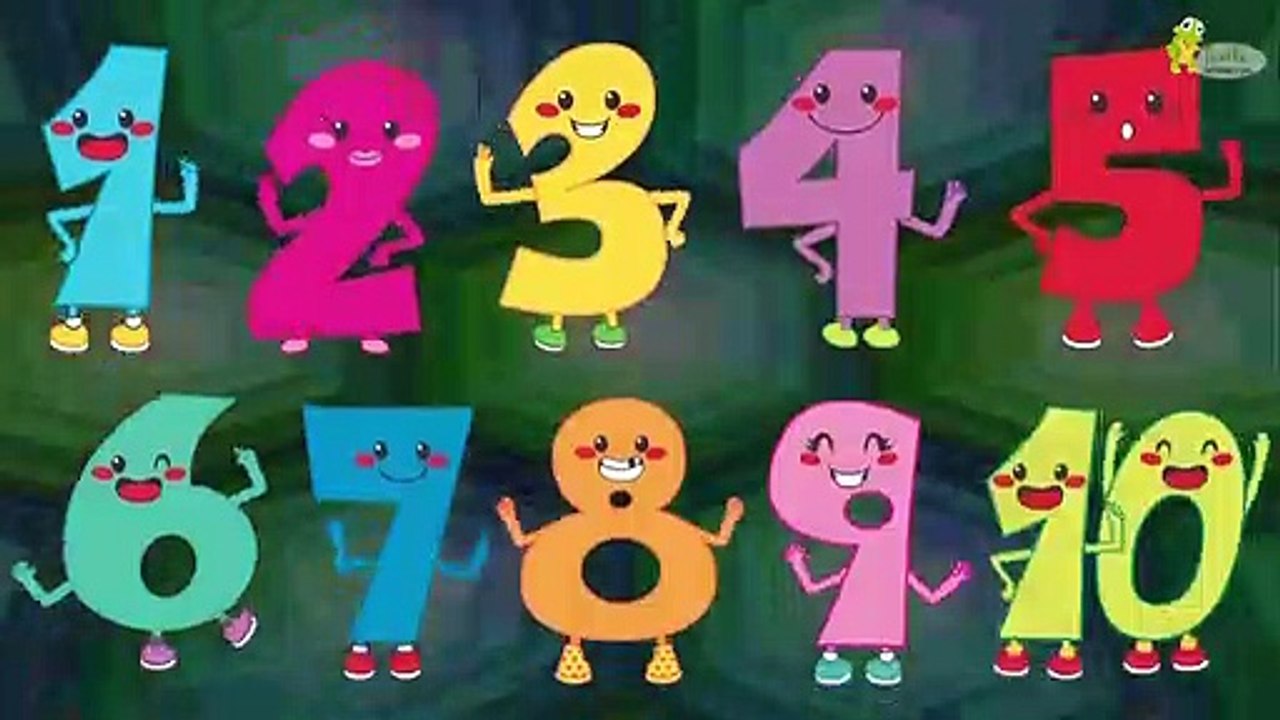 Ten Little Numbers | Kids Nursery Rhymes | Learn counting easily for children