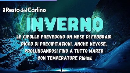 Meteo cipolle 2022, le previsioni meteo