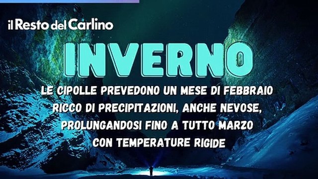 Meteo cipolle 2022, le previsioni meteo