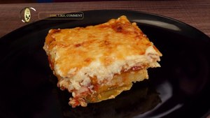 Chicken gratin, with potatoes and a perfect béchamel