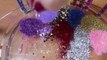 Mixing Makeup, Glitter and Mini Glitter Into Clear Slime ! MOST SATISFYING SLIME VIDEO #8