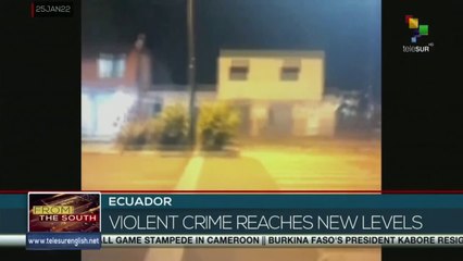 Ecuador: Militarisation of Guayaquil due to high level of violence