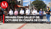 Inauguran pavimentación y rehabilitación integral en Chiapas