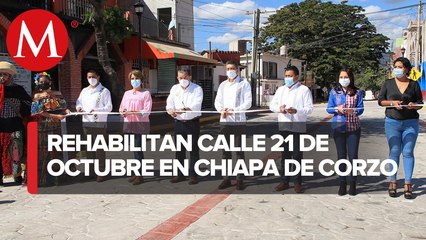 Inauguran pavimentación y rehabilitación integral en Chiapas