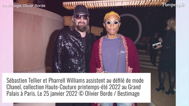 Pharrell Williams en famille, Sébastien Tellier... Spectateurs matinaux pour Chanel