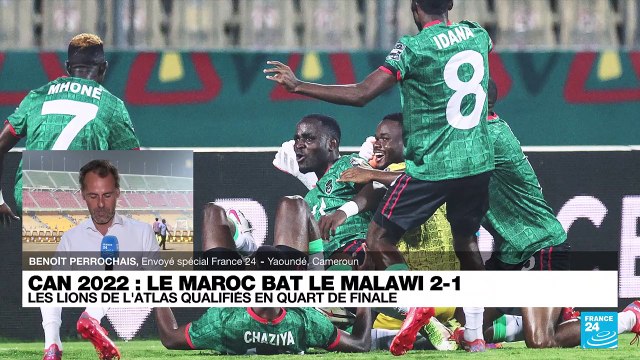 CAN-2022 : Le Maroc bat le Malawi (2-1), les Lions de l'Atlas en quarts de finale