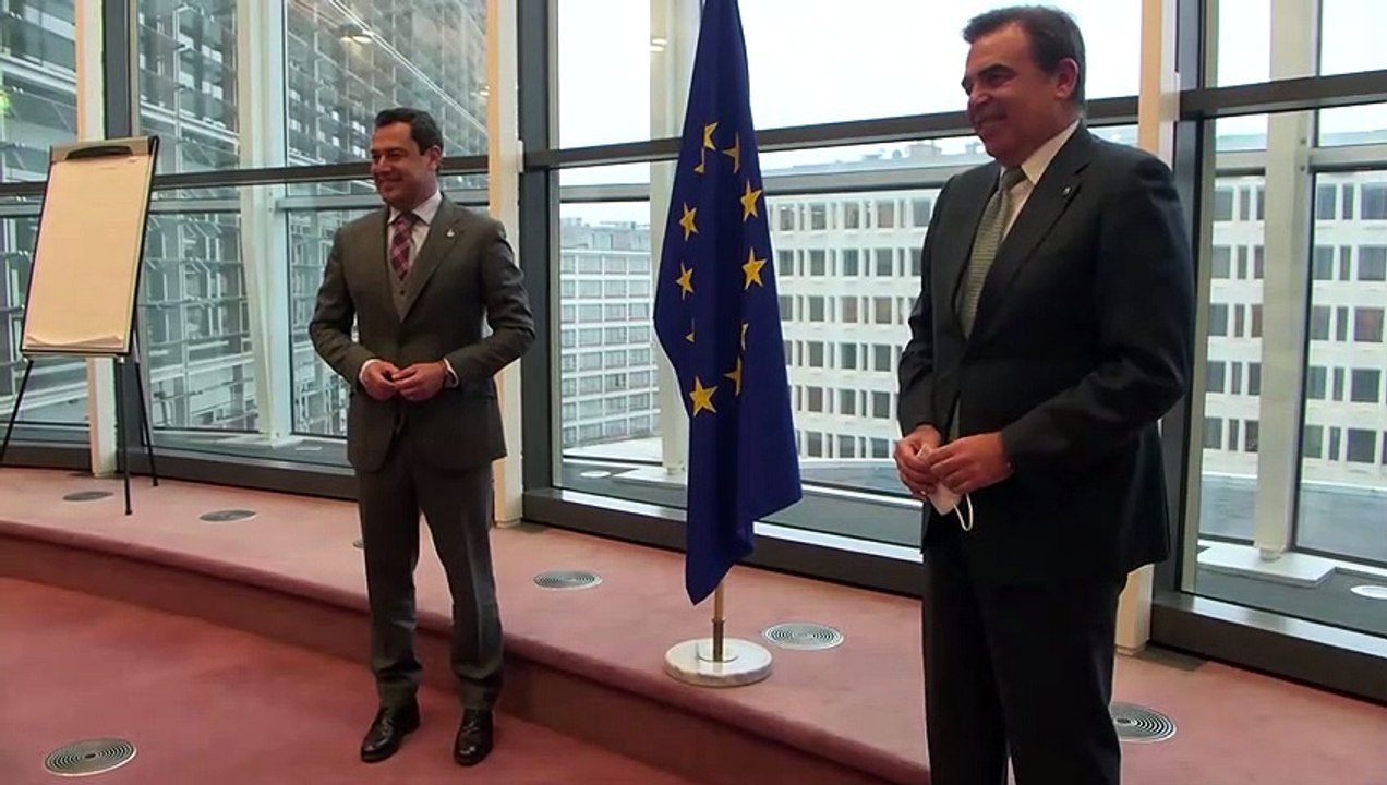 Moreno espera captar para Andalucía fondos de UE para el mundo rural y luchar contra la despoblación