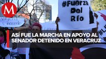Familiares y amigos marchan por la libertad de José Manuel del Río Virgen