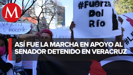 Familiares y amigos marchan por la libertad de José Manuel del Río Virgen