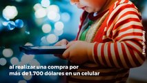 Niño de dos años sorprende a sus padres comprando 1.700 dólares en muebles a través de un celular