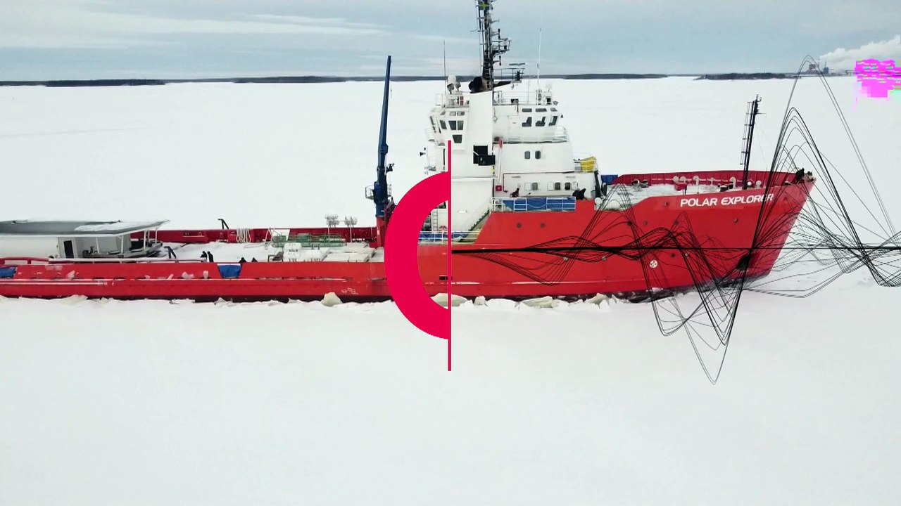 Touristenattraktion: Mit dem Eisbrecher durch die Ostsee