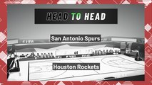 San Antonio Spurs At Houston Rockets: Spread