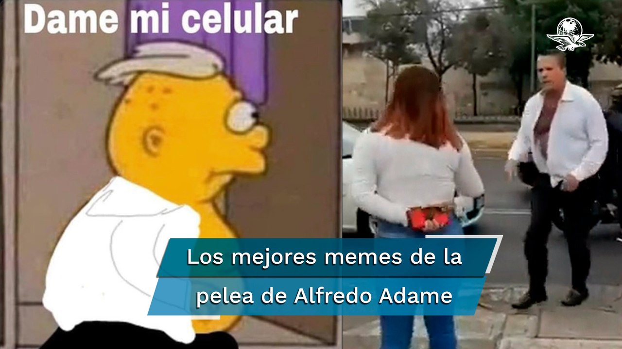 Tunden también con memes a Alfredo Adame tras pelea callejera con pareja