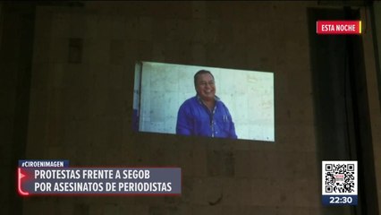 Tải video: Así fue la protesta afuera Segob para exigir justicia por los tres periodistas asesinados