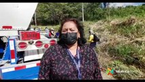 tn7-Bomberos Forestales y voluntarios recogieron 500 bolsas con basura en La Cruz-250122