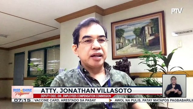 Para sa mga empleyadong nagka-COVID-19 habang nasa trabaho, maaaring mag-apply para sa cash assistance mula sa Employees Compensation Commission