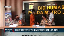Narkoba Kian Marak! Polres Metro Kepulauan Seribu Sita 5 Kilogram Sabu di Kampung Bahari Jakarta