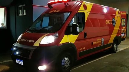 Homem fica em estado grave após cair de prédio em Cascavel