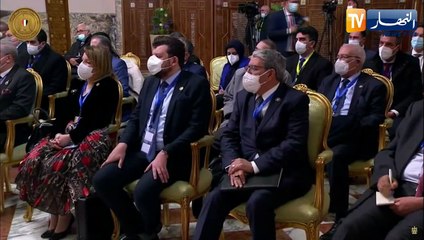 السيسي: تباحثنا مع الرئيس الجزائري حول قضايا عديدة على رأسها القضية الفلسطينية