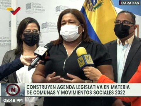 Construyen Agenda Legislativa 2022 en materia de Comunas y Movimientos Sociales