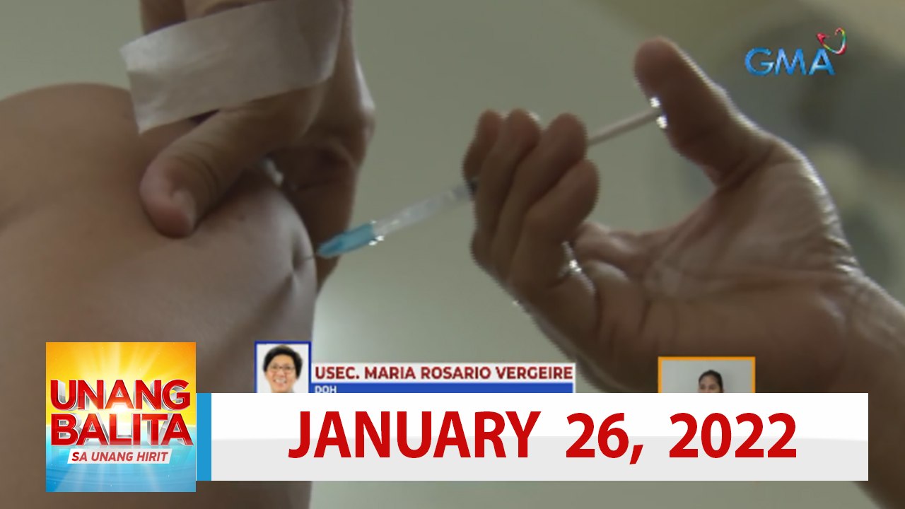 Unang Balita sa Unang Hirit: January 26, 2022 [HD]