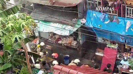 Kebakaran di Tambora, Jakarta Barat: 24 Bangunan Dilalap Api, 180 Warga Terpaksa Mengungsi