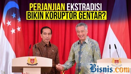 Indonesia - Singapura Teken Perjanjian Ekstradisi, Incar Para Koruptor?