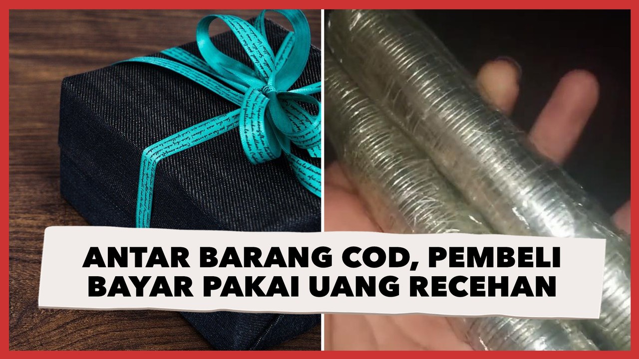 Viral Pria Kesal saat Antar Barang COD, Pembeli Bayar Pakai Uang Recehan Hasil Menabung