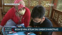 Bocah SD Viral Setelah Jual Gambar di Lokapasar