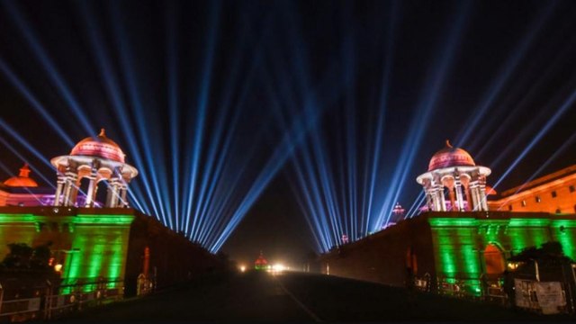 Prominent landmarks illuminated in Tricolour on Republic Day