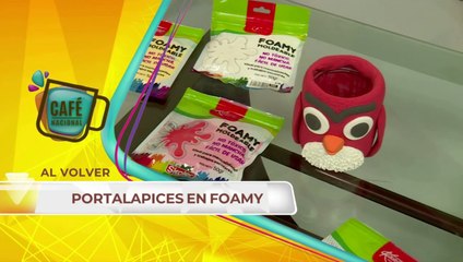 Portalápices en foamy