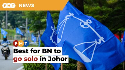 Operating from a position of strength, it’s best for BN to go solo in Johor polls, says analyst