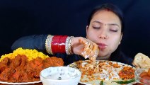 Spicy Handi Chicken Biriyani Eating Challange