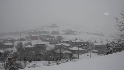 Kar yağışı etkili oldu