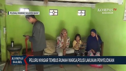 Peluru Nyasar Tembus Rumah Warga, Polisi Lakukan Penyelidikan