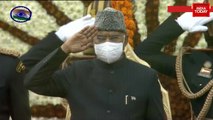 President Ram Nath Kovind arrives at Rajpath, takes salute at parade