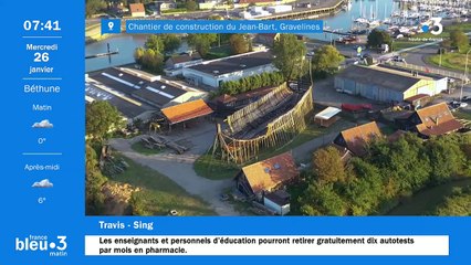 26/01/2022 - Le 6/9 de France Bleu Nord en vidéo