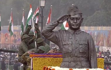 প্রজাতন্ত্র দিবসের প্যারেডে দিল্লির রাজপথে নেতাজির সুদৃশ্য ট্যাবলো |Oneindia Bengali