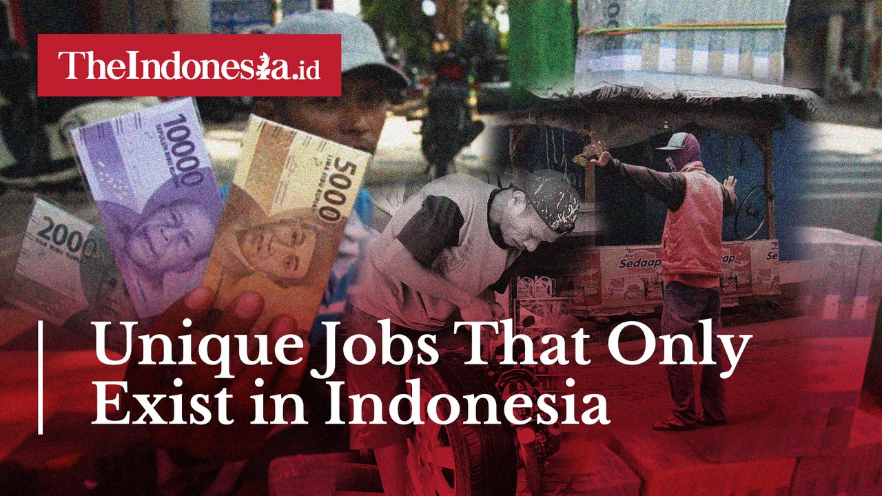 Unique Jobs That Only Exist in Indonesia video Dailymotion