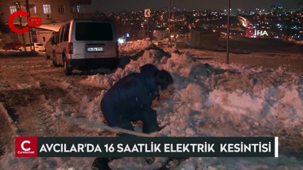 Avcılar’da 16 saatlik elektrik kesintisi