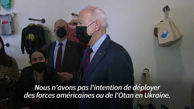 Ukraine: Biden prêt à prendre des sanctions visant personnellement Poutine
