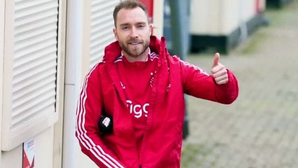Christian Eriksen vuelve a entrenar después de sufrir un paro cardiaco