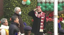 JP Nadda hoisted national flag at BJP headquarter on R-Day