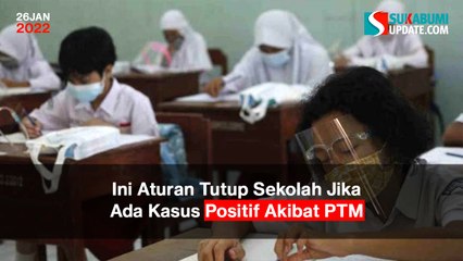Ini Aturan Tutup Sekolah Jika Ada Kasus Positif Akibat PTM