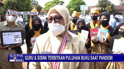 Beri Inspirasi Generasi Muda, Siswa dan Guru di SMAN 1 Ngluwar Terbitkan 66 Buku