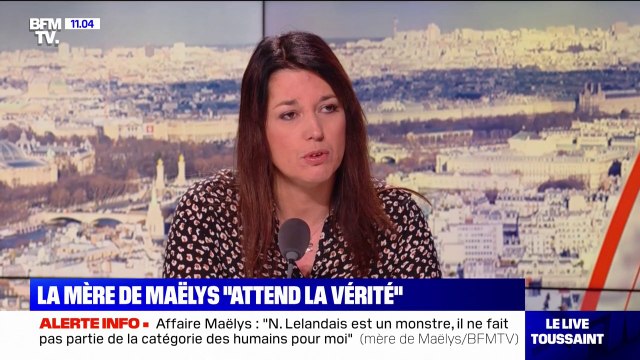 Nordahl Lelandais savait très bien ce qu'il faisait, c'était pour abuser d'elle : la mère de la petite Maëlys témoigne sur BFMTV