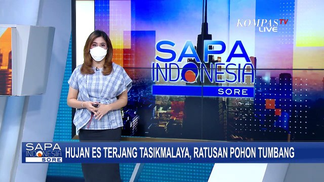 Rumah Warga di Tasikmalaya Rusak Diterjang Hujan Es Disertai Angin Kencang