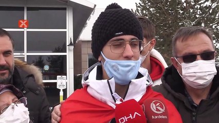 Furkan Akar, Kış Olimpiyatları'na uğurlandı