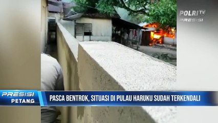 Pasca Bentrokan Antar Warga Dua Desa Di Pulau Haruku Maluku, Situasi Kini Mulai Kondusif